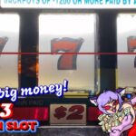 Blazing Sevens Slot Machine(Part 1/2) 3 Reel, Old school @Barona Casino 赤富士スロット