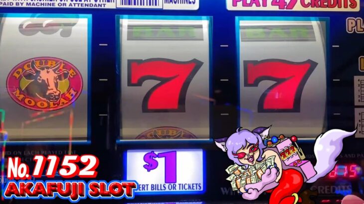 HUGE Jackpot Handpay💰Triple Double MOOLAH! Slot &Triple Double STRIKE Slot @Pechanga Casino 赤富士スロット