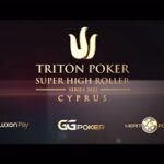 【日本語】2022 Triton Poker キプロス ライブ配信 Event #1 (Day2) NLH 6-handed $50,000 buy-in