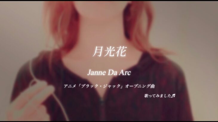 【歌詞付き】月光花 / Janne Da Arc アニメ「ブラック・ジャック」オープニング曲  歌ってみた