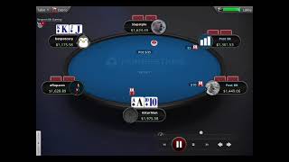 【ポーカーreplay】$2,363pot betpotcory vs 6StarMan