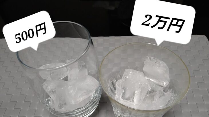 【検証】数万円のバカラのグラスと数百円のグラスでは味は本当に違うのか？