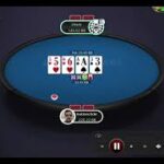 【ポーカーReplay no.78】2000NL Heads up $6,410pot  LEN1234980 vs buttonclickr